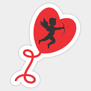 Love Balloon Sticker